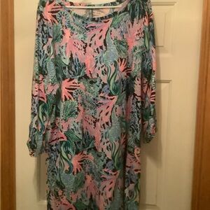 Lilly Pulitzer Tropical Print Dress